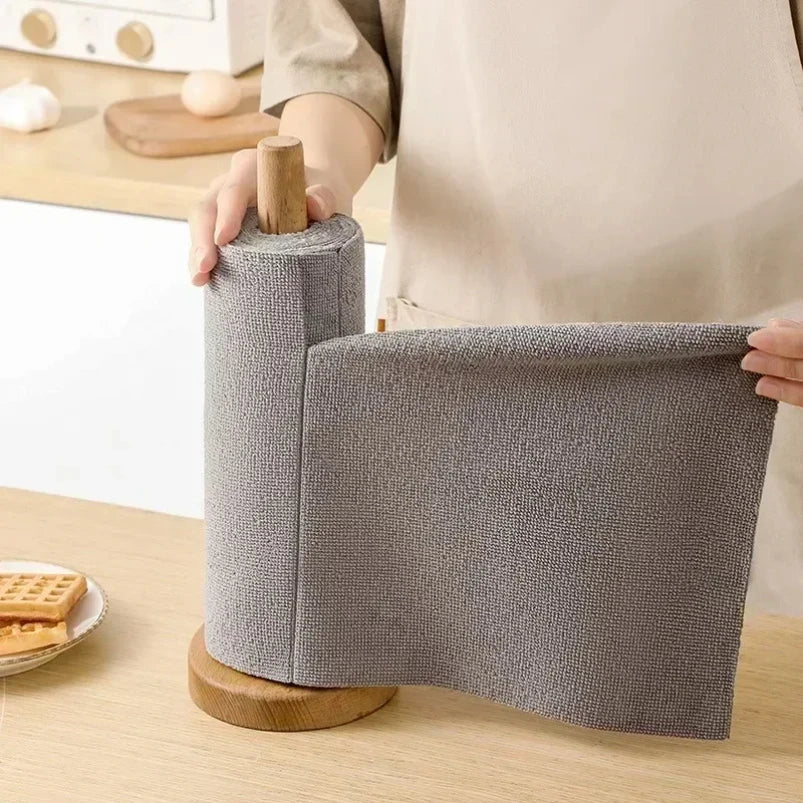 Say goodbye to wasteful paper towels!
This eco-friendly reusable cloth roll comes with 20 durable, washable microfiber sheets that clean better and last longer. Perfect for your kitchen, bathroom, windows, and more.