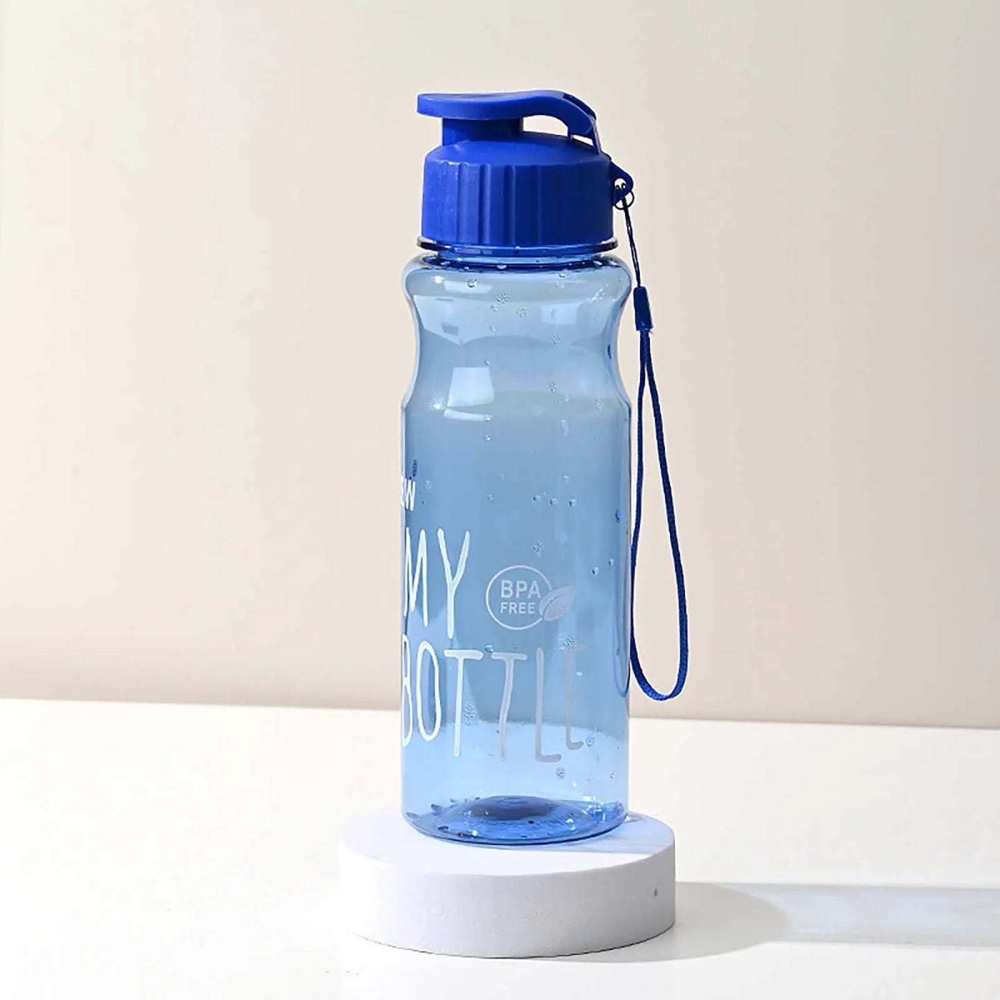 650ml Large-Capacity Transparent Sports Water Bottle – Leak-Proof, BPA-Free, Outdoor & Everyday Use. Perfect for kids water bottle to school.