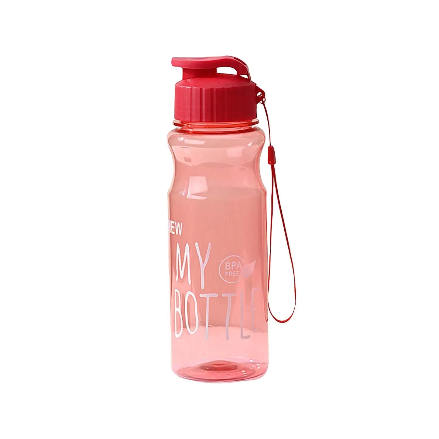 650ml Large-Capacity Transparent Sports Water Bottle – Leak-Proof, BPA-Free, Outdoor & Everyday Use. Perfect for kids water bottle to school.