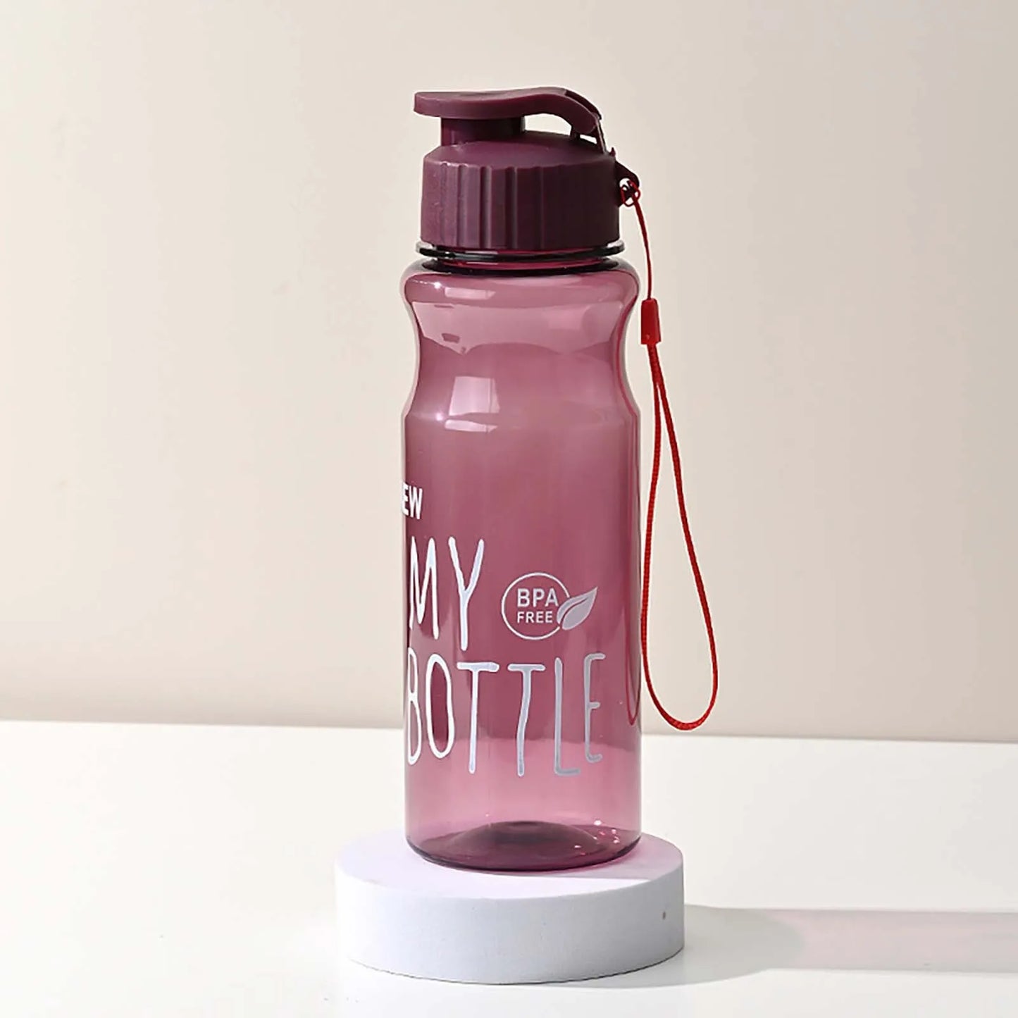 650ml Large-Capacity Transparent Sports Water Bottle – Leak-Proof, BPA-Free, Outdoor & Everyday Use. Perfect for kids water bottle to school.