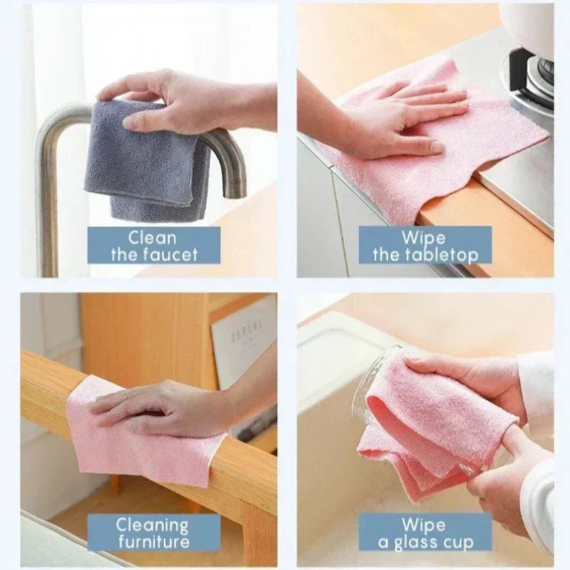 Say goodbye to wasteful paper towels!
This eco-friendly reusable cloth roll comes with 20 durable, washable microfiber sheets that clean better and last longer. Perfect for your kitchen, bathroom, windows, and more.