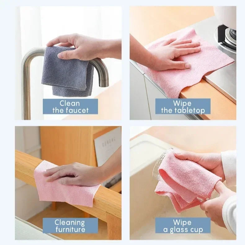 Say goodbye to wasteful paper towels!
This eco-friendly reusable cloth roll comes with 20 durable, washable microfiber sheets that clean better and last longer. Perfect for your kitchen, bathroom, windows, and more.