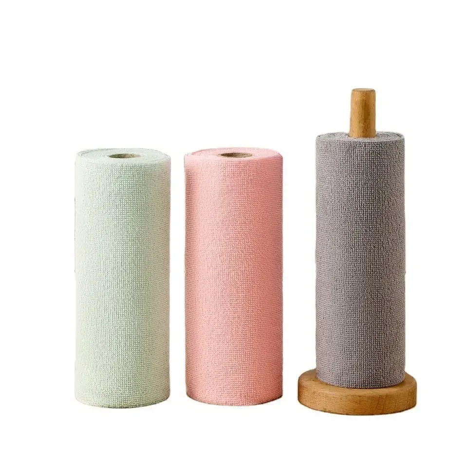 Say goodbye to wasteful paper towels!
This eco-friendly reusable cloth roll comes with 20 durable, washable microfiber sheets that clean better and last longer. Perfect for your kitchen, bathroom, windows, and more.