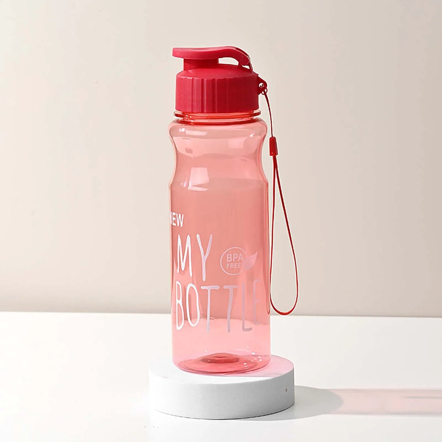 650ml Large-Capacity Transparent Sports Water Bottle – Leak-Proof, BPA-Free, Outdoor & Everyday Use. Perfect for kids water bottle to school.