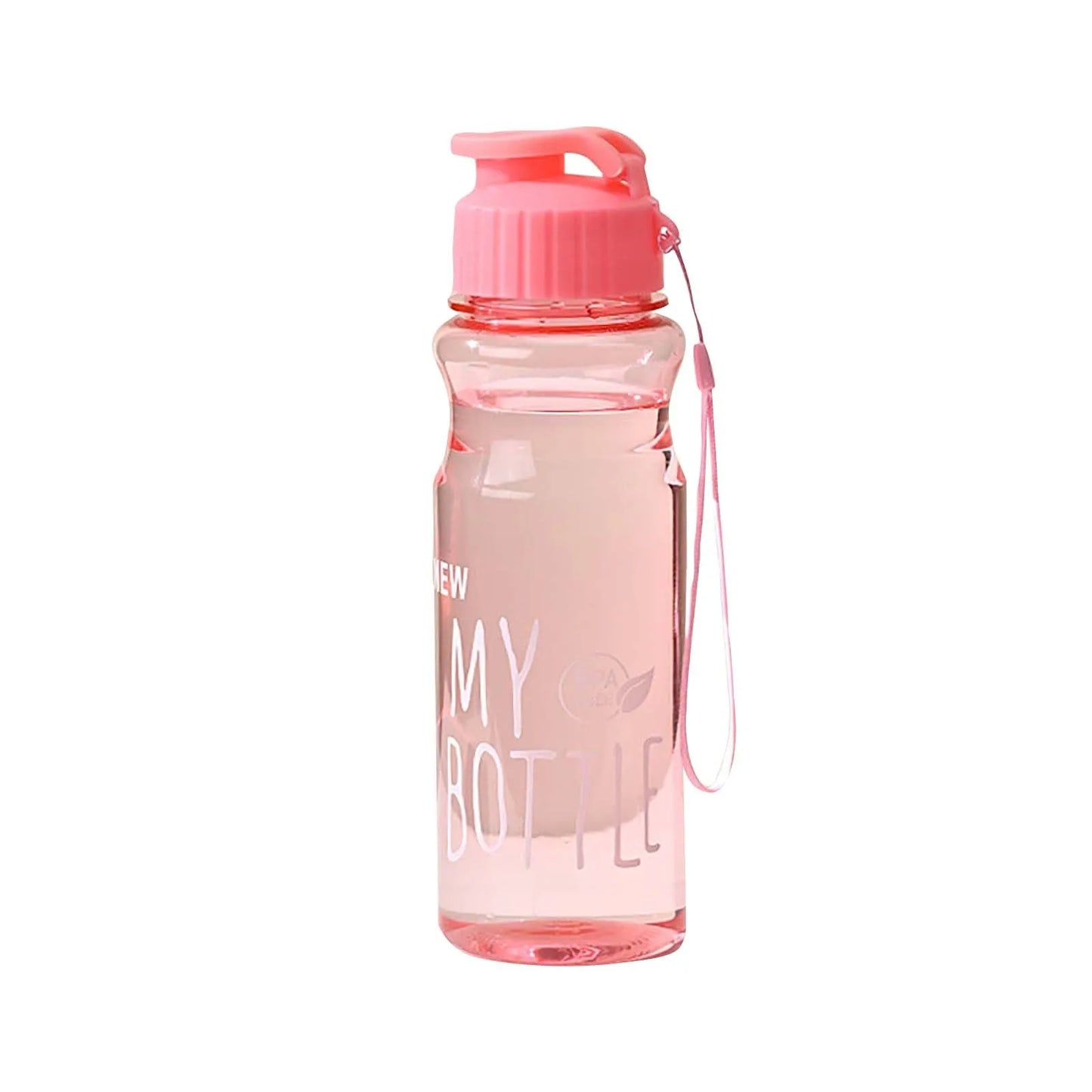 650ml Large-Capacity Transparent Sports Water Bottle – Leak-Proof, BPA-Free, Outdoor & Everyday Use. Perfect for kids water bottle to school.